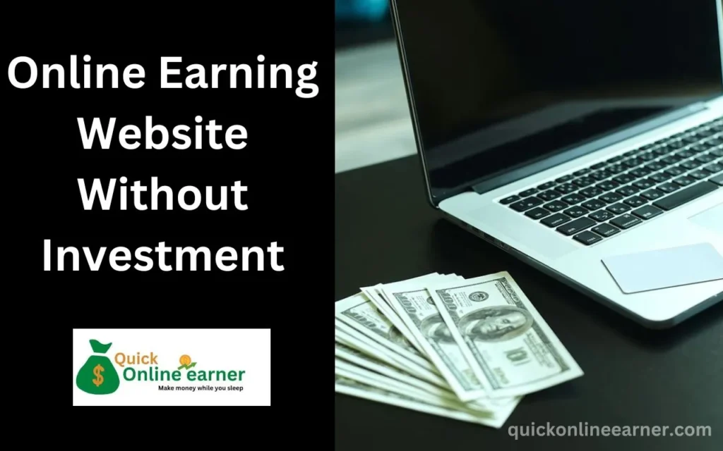 Online Earning Website Without Investment