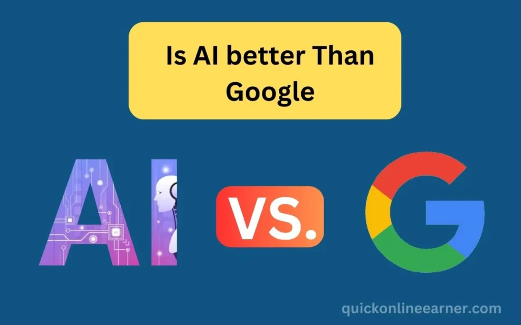 Is AI better Than Google