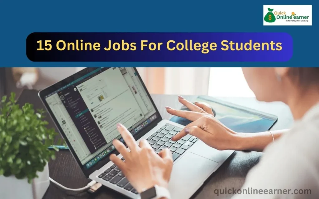 Online Jobs For College Students